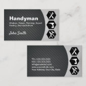 Professional Handyman Home Repair Service Visitekaartje (Voorkant / Achterkant)