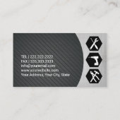 Professional Handyman Home Repair Service Visitekaartje (Achterkant)