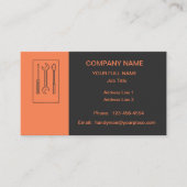 Professional Handyman Visitekaartje (Voorkant)