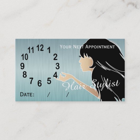 Professional-hare-aanstellingskaarten voor pieklij afsprakenkaartje (Voorkant)