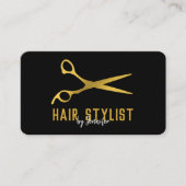 Professional-hare-stylist en Salon-Visitekaartje Visitekaartje (Voorkant)