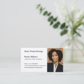 Professional HeadShot Visitekaartje (Staand voorkant)
