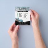 Professional Home Cleaning House Keeping Service Flyer (Hand)