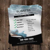 Professional Home Cleaning House Keeping Service Flyer