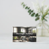 Professional Home Inspection Inspector Services Visitekaartje (Staand voorkant)