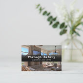 Professional Home Inspection Inspector Services Visitekaartje (Staand voorkant)