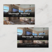 Professional Home Inspection Inspector Services Visitekaartje (Voorkant / Achterkant)