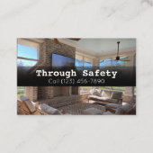 Professional Home Inspection Inspector Services Visitekaartje (Voorkant)