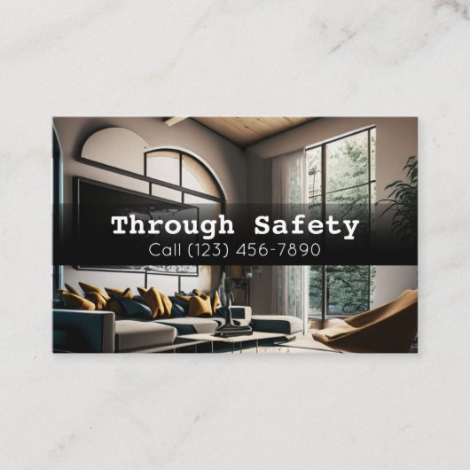 Professional Home Inspection Inspector Services Visitekaartje (Voorkant)