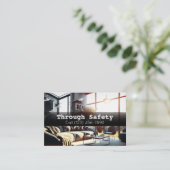 Professional Home Inspection Inspector Services Visitekaartje (Staand voorkant)