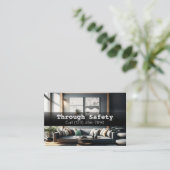 Professional Home Inspection Inspector Services Visitekaartje (Staand voorkant)