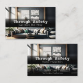 Professional Home Inspection Inspector Services Visitekaartje (Voorkant / Achterkant)