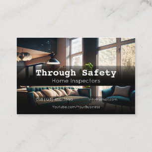 Professional Home Inspection Inspector Services Visitekaartje