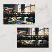 Professional Home Inspection Inspector Services Visitekaartje (Voorkant / Achterkant)