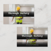 Professional Home Inspection Inspector Services Visitekaartje (Voorkant / Achterkant)