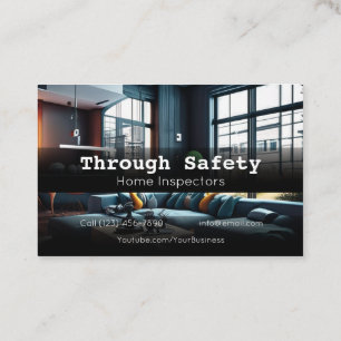 Professional Home Inspection Inspector Services Visitekaartje