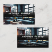 Professional Home Inspection Inspector Services Visitekaartje (Voorkant / Achterkant)