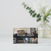 Professional Home Inspection Inspector Services Visitekaartje (Staand voorkant)