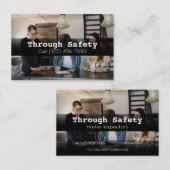 Professional Home Inspection Inspector Services Visitekaartje (Voorkant / Achterkant)