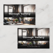 Professional Home Inspection Inspector Services Visitekaartje (Voorkant / Achterkant)