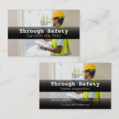 Professional Home Inspection Inspector Services Visitekaartje (Voorkant / Achterkant)