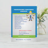 Professional Home Maintenance Flyer Template Kaart (Staand voorkant)