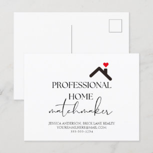 Professional Home Matchmaker Real Estate Briefkaart