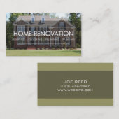 Professional Home Renovation Visitekaartje (Voorkant / Achterkant)