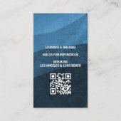 Professional House Cleaning Service Housekeeping Visitekaartje (Achterkant)