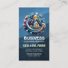 Professional House Cleaning Service Housekeeping Visitekaartje