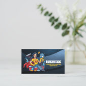 Professional House Cleaning Service Housekeeping Visitekaartje (Staand voorkant)
