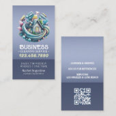 Professional House Cleaning Service Housekeeping Visitekaartje (Voorkant / Achterkant)