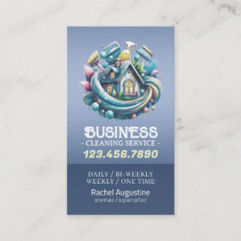 Professional House Cleaning Service Housekeeping Visitekaartje