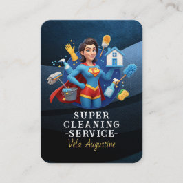Professional House Cleaning Service Housekeeping Visitekaartje
