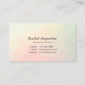 Professional House Cleaning Service Housekeeping Visitekaartje (Achterkant)