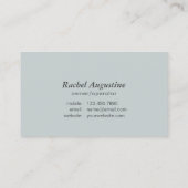 Professional House Cleaning Service Housekeeping Visitekaartje (Achterkant)