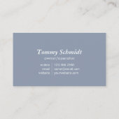 Professional House Cleaning Service Housekeeping Visitekaartje (Achterkant)