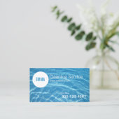 Professional House Cleaning Service Visitekaartje (Staand voorkant)