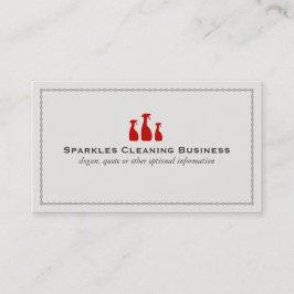 Professional House Cleaning Service Visitekaartje