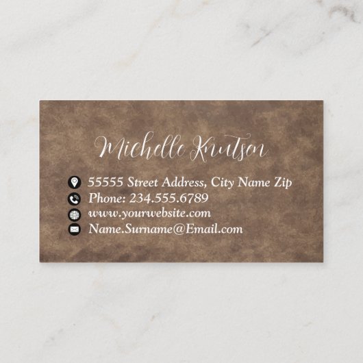 Professional House Cleaning Service Visitekaartje (Achterkant)