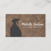 Professional House Cleaning Service Visitekaartje (Voorkant)