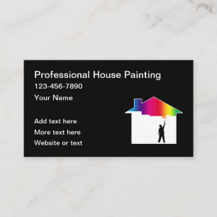Professional House Painter Nieuw Visitekaartje