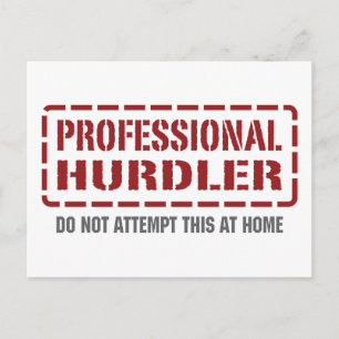 Professional Hurdler Briefkaart