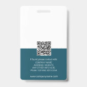  Professional ID Badge (Achterkant)