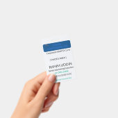 Professional Identification Workplace Badge | Corp (Handheld)