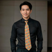 Professional-inktpatroon ontworpen stropdas