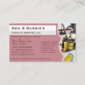 Professional Janitorial Cleaning Housekeeping Serv Visitekaartje (Voorkant)