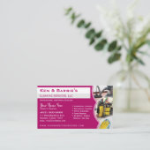 Professional Janitorial Cleaning Housekeeping Serv Visitekaartje (Staand voorkant)