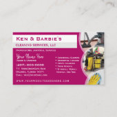 Professional Janitorial Cleaning Housekeeping Serv Visitekaartje (Voorkant)