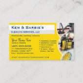 Professional Janitorial Cleaning Housekeeping Serv Visitekaartje (Voorkant)